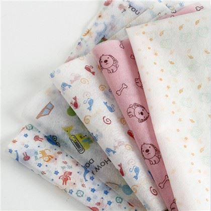 Tissu imprimé non tissé
