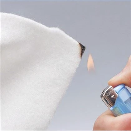Non-tissé perforé à l’aiguille ignifuge